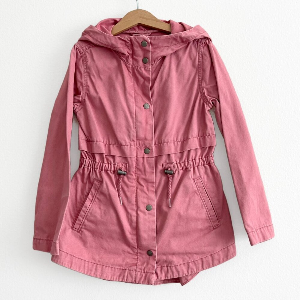 Old Navy Girls Military Field Jacket in Pink Rose size S